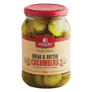 Bread & Butter Cucumbers Pickle - Sandhurst