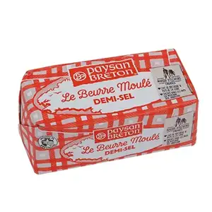 Slightly Salted Molded Butter - Paysan Breton