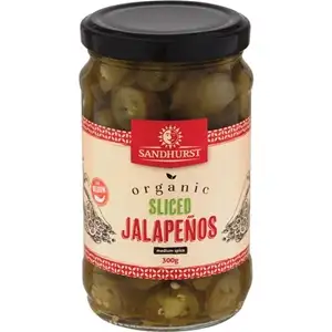 Sliced Jalapenos - Sandhurst