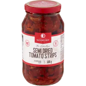 Semi Dried Tomato Strips - Sandhurst