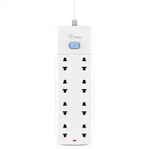Multi-function Power 5m 8 Sockets 1 Switch 2500W - Gongniu - Gongniu
