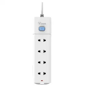 Multi-function Power 5m 4 Sockets 1 Switch 2500W - Bull