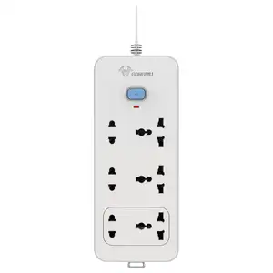 Multi-function Power 3m 6 Sockets 1 Switch 2500W - Gongniu - Gongniu