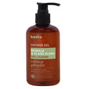 Shower Gel - Roselle & Ylang Ylang - Bodia
