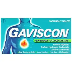 Gaviscon Peppermint Flavored Tablets - Ucare Pharmacy