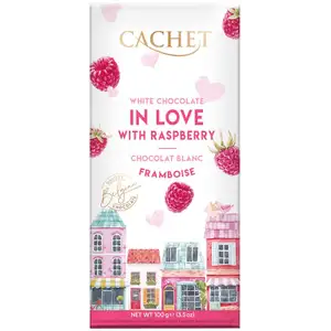 White Chocolate in Love with Raspberry - Cachet