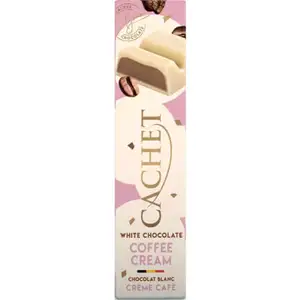 White Chocolate Coffee Cream Bar - Cachet