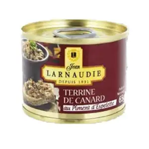 Duck Terrine with Espelette Red Pepper - Larnaudie - Larnaudie