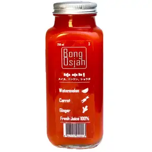 Watermelon, Carrot, Ginger Fresh Juice - Bong Os Jah Fresh Juices