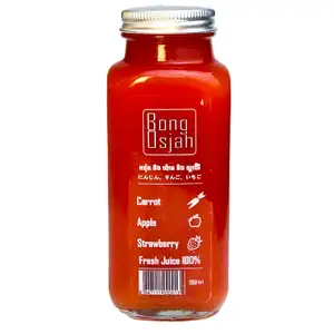 Carrot, Apple, Strawberry Fresh Juice - Bong Os Jah Fresh Juices
