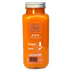 Pineapple & Carrot Fresh Juice - Bong Os Jah Fresh Juices