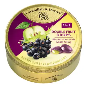 Blackcurrant with Apple filling Double Fruits Drops - Cavendish & Harvey