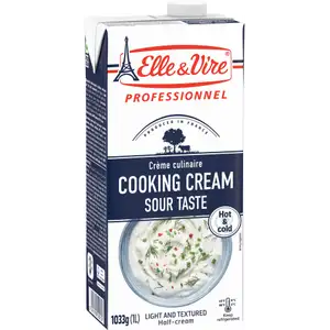 Cooking Cream Sour Taste - Elle & Vire