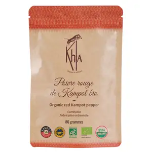 Organic Red Kampot Pepper PGI - Khla