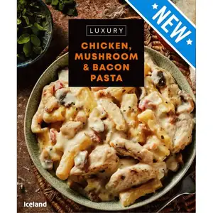 Chicken Mushroom & Bacon Pasta - Iceland