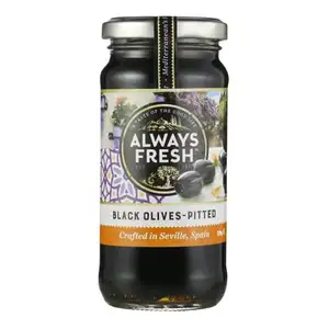 Pitted Black Olives - Always Fresh