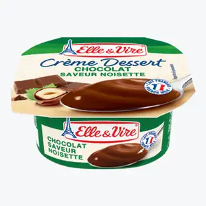 Hazelnut Chocolate Cream Dessert - Elle & Vire