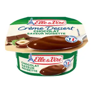 Hazelnut Chocolate Cream Dessert - Elle & Vire
