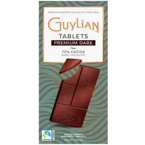 Tablets Premium 72% Cocoa Dark Chocolate - Guylian