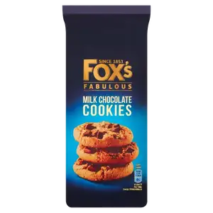 Milk Chocolate Cookies - Fox's