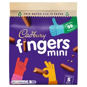 Mini Chocolate Fingers - Cadbury