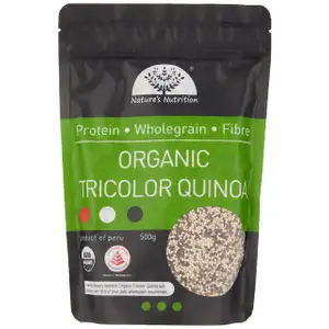 Organic Tricolor Quinoa - Nature's Nutrition - Organic