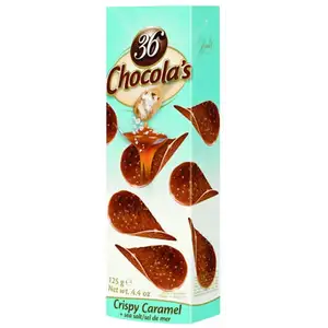 Crispy Caramel & Salt Chips - 36 Chocola's