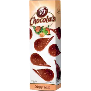 Crispy Nut Chips - 36 Chocola's