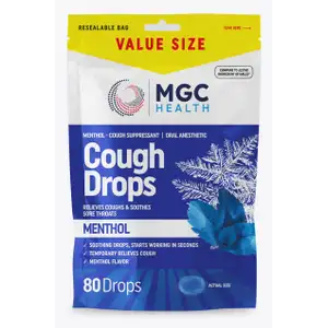 Cough Drops Menthol Throat - MGC Health