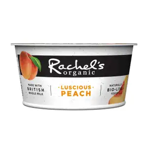 Organic Luscious Fruit Peach Yogurt - Rachel's Organic