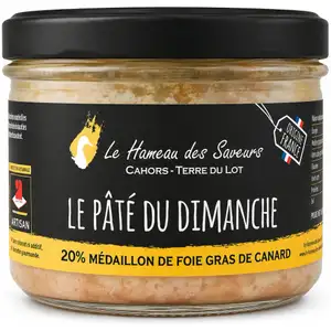 Sunday Pâté with 20% Duck Foie Gras Medallion - Le Hameau des Saveurs
