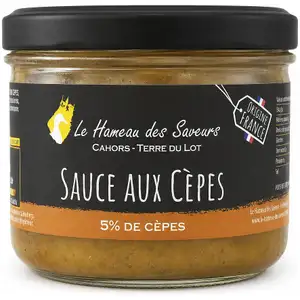Porcini Mushroom Sauce - Le Hameau des Saveurs - Le Hameau des Saveurs