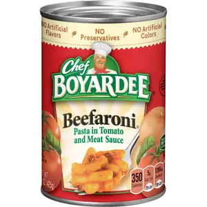 Beefaroni Pasta in Tomato and Meat Sauce - Chef Boyardee