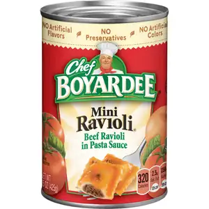 Mini Ravioli in Pasta Sauce - Chef Boyardee