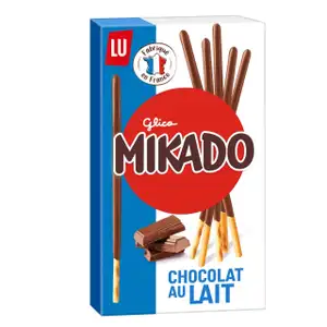 Milk Chocolate Biscuit Sticks - Mikado 