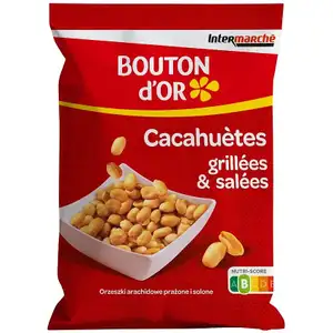 Roasted and Salted Peanuts - Bouton d'Or