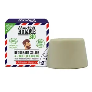Solid Deodorant Coconut Oil - Blondépil Homme