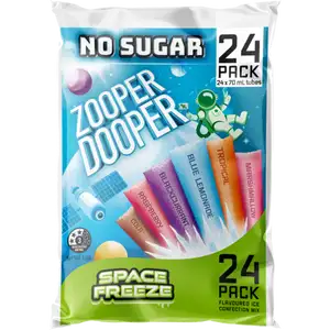 Zooper Dooper Space Freeze No Sugar