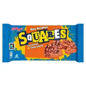 Rice Krispies Squares Caramel & Chocolate Cereal Bar - Kellogg's
