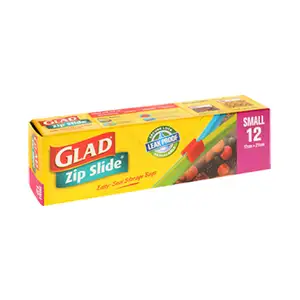 Zip Slide Bags - Glad