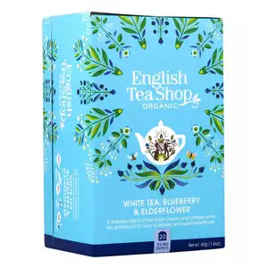 Organic White Tea Blueberry & Elderflower - English Tea Shop