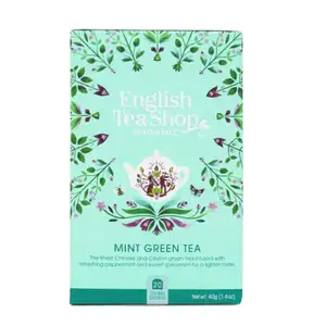 Organic Mint Green Tea - English Tea Shop