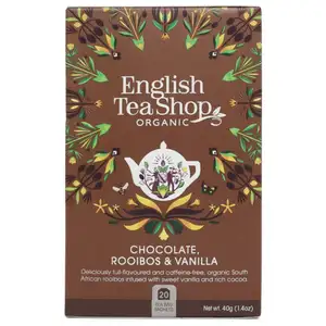 Organic Chocolate Rooibos & Vanilla Tea - English Tea Shop