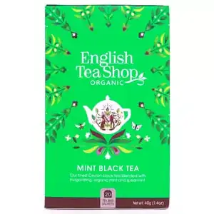 Organic Mint Black Tea - English Tea Shop