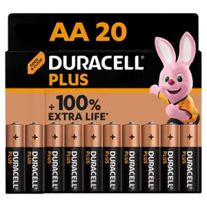 Plus Batteries Extra Life AA (1.5V) - Duracell