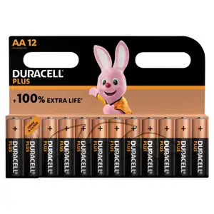 Plus Batteries Extra Life AA (1.5V) - Duracell