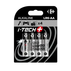 I-Tech Batteries AA (1.5V) Alkaline - Carrefour