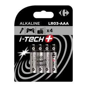 Alkaline Lr03 AAA - Carrefour