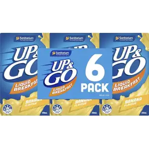 Up&Go Liquid Breakfast Banana Flavour - Sanitarium
