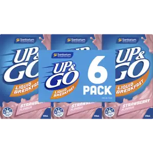 Up&Go Liquid Breakfast Strawberry Flavour - Sanitarium